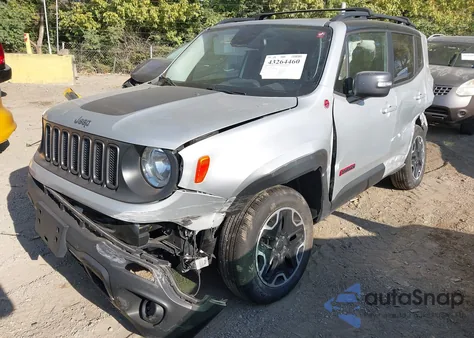 2017 Jeep Renegade Trailhawk 4X4 z USA, uszkodzony, nr VIN ZACCJBCB9HPF64156